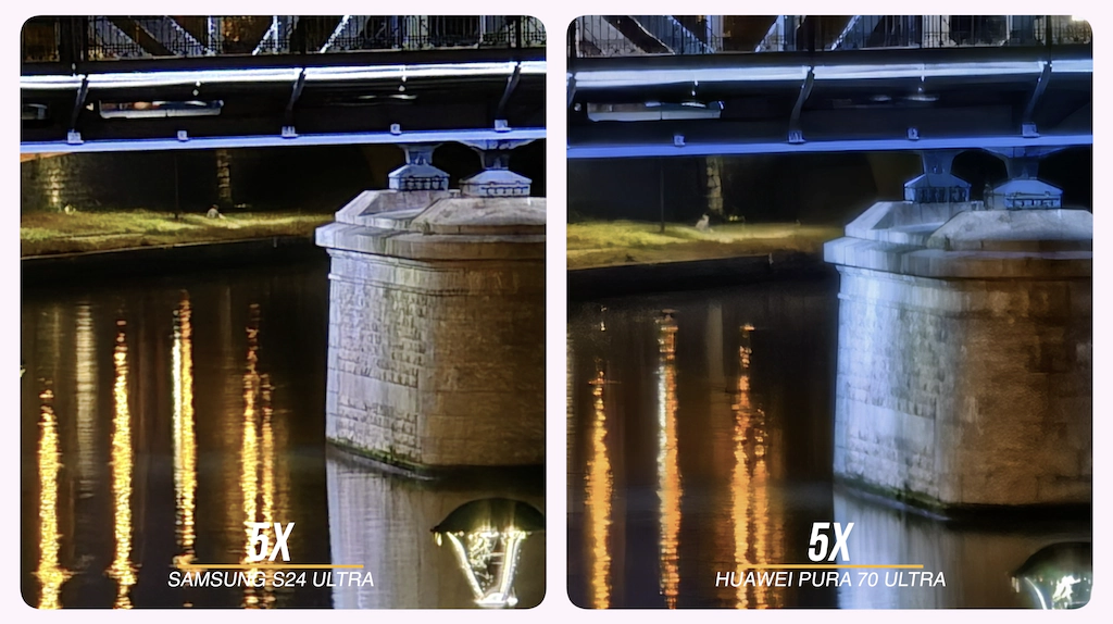 Samsung S24 Ultra vs Huawei P70 Pura Ultra